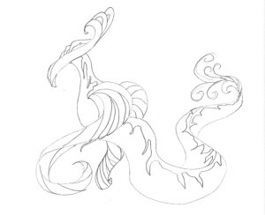 moon flower dragon
