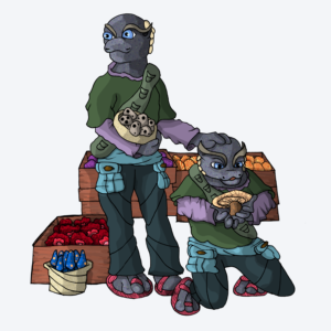 mushrooms scaled brothers boxes